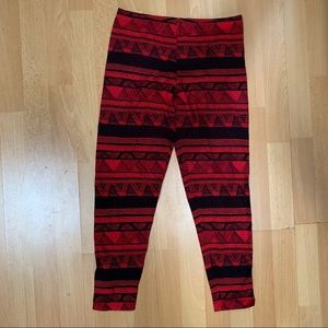 Tribal print leggings
